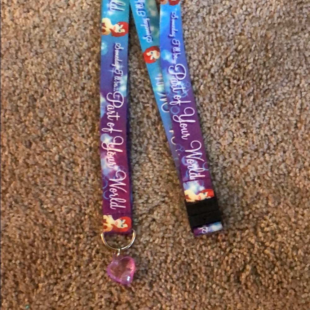 🌟 Little Mermaid Lanyard 🌟